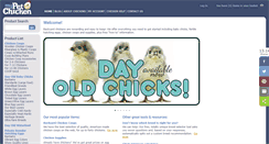 Desktop Screenshot of mypetchicken.com